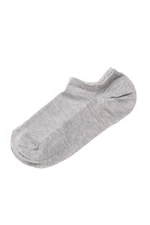 Dagi Gray Melange Men's Cotton Crewneck Socks