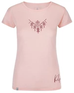 Women's functional T-shirt KILPI GAROVE-W light pink