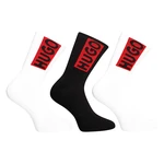 3PACK Hugo Boss Ankle Socks Multicolored