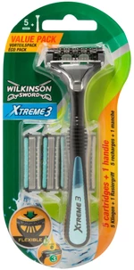 Wilkinson Sword Xtreme3 - Hybrid holící strojek + 5 náhradních hlavic