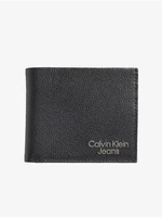 Black Men's Large Leather Wallet Calvin Klein Jeans - Men