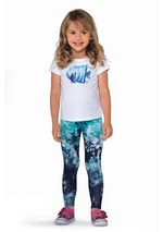 Bas Bleu Girls' leggings PATI stretchable made of elastic material