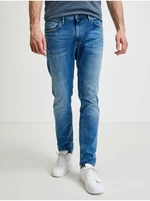 Blue Mens Slim Fit Jeans Jeans Chepstow - Men