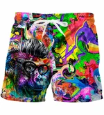 Pantaloncini da bagno da uomo Mr. GUGU & Miss GO COLORFUL GORILLA