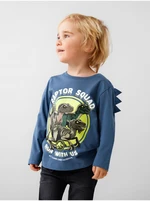 Blue Long Sleeve T-shirt name it Jinus Jurassic - Boys