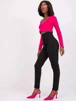 Black High Waisted Leggings by Severina RUE PARIS