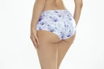 Briefs 005 White and Blue (Print) White and Blue