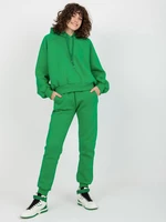 Women's Basic Tracksuit - Green