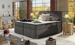 Moderní box spring postel Dione 180x200, šedá