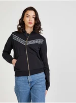 Black women's zip-up sweatshirt Liu Jo - Women's