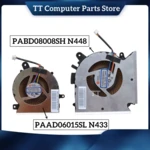 TT New Original Laptop Cooling Fan For MSI PABD08008SH N448 PAAD06015SL N433 Free Shipping