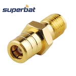 Superbat 5pcs SMA Female to SMB Male Straight RF Coaxial Connector Adapter