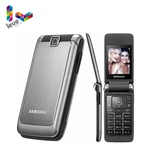 Original Samsung S3600 Flip Unlocked Phone GSM 1.3MP 2.8" Support English&Russian&Arabic Keyboard Refurbished Mobile Phone