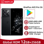 Global ROM OnePlus ACE Pro 5G Snapdragon 8 Plus Gen 1 Octa Core 6.7'' 120Hz FHD+ Screen 50MP Triple Camera 4800mAh Battery 160 C