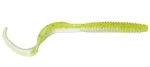 Savage Gear gumová nástraha LB Rib Worm 110mm Chartreuse Pearl 8ks