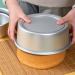 2 4 6 8 10 Inch Round Shape Mold Silicone Small Cake Baking Pan Mousse Fondant Cylinder Mould For Pastry Dessert Jelly Wholesale