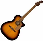 Fender Newporter Player Sunburst Guitarra electroacustica
