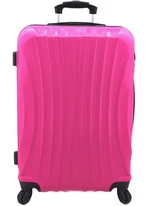 Cestovní skořepina kufr na čtyřech kolečkách Arteddy - (L) 90l fuxia