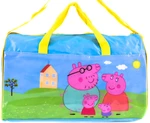 Dětská cestovní taška Peppa Pig - světle modrá