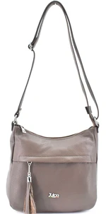 Dámská kožená kabelka crossbody Juice - taupe