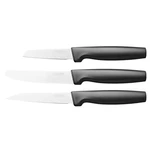 Sada kuchynských nožov Fiskars Functional Form 3 ks súprava základných nožov • 3 ks v balení • čepeľ z japonskej nerezovej ocele • dĺžka čepelí 8, 11,