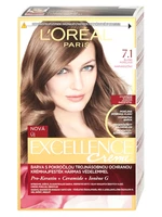Permanentní barva Loréal Excellence 7.1 blond popelavá - L’Oréal Paris + dárek zdarma