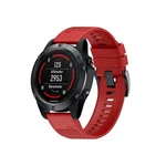 Szilikon karpánt Tactical QuickFit  Garmin Fenix 5X és 6X, red