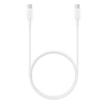 Eredeti adatkábel Samsung EP-DA705BW USB-C/USB-C, White