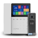 Dverný videotelefón VERIA set videotelefonu VERIA 7043B + VERIA 230 (S-7043B-230) biely dverový videotelefón + kamera • 4,3" displej • možnosť použiti