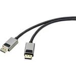 DisplayPort DisplayPort kabel [1x zástrčka DisplayPort - 1x zástrčka DisplayPort] 2.00 m černá SpeaKa Professional