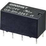 GoodSky GS-SH-224T relé do DPS 24 V/DC 2 A 2 přepínací kontakty 1 ks Tube