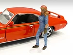 Retro Female Mechanic III Figurine for 1/24 Scale Models by American Diorama