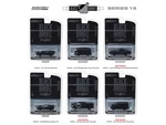Black Bandit Series 18 6pc Set 1/64 Diecast Models by Greenlight
