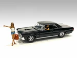 Hitchhiker 2 piece Figurine Set (White Shirt) for 1/24 Scale Models by American Diorama