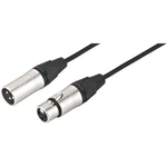 Monacor CDMXN-500 DMX prepojovací kábel [1x XLR zástrčka - 1x XLR zásuvka] 5.00 m