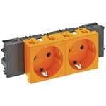 OBO Bettermann 6120364 prístrojová vložka zásuvka (š x v x h) 131 x 90 x 42 mm 1 ks oranžová