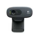 Webkamera Logitech HD Webcam C270 (960-001063) čierna webkamera • videohovory či vytváranie videa v HD rozlíšení (1 280 × 720 px) • až 3 Mpx fotografi