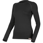 Lasting Dámské vlněné Merino mikina LENA 260g - černá Velikost: L Lasting Dámské vlněné Merino mikina LENA 260g - černá Velikost: L