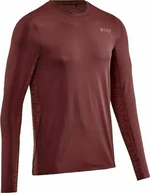 CEP W1136 Run Shirt Long Sleeve Men Dark Red XL Laufshirt mit Langarm