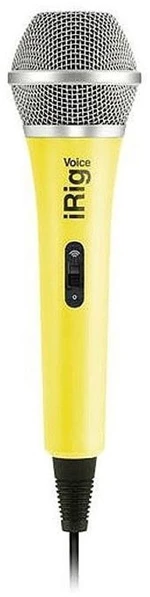 IK Multimedia iRig Voice Yellow Micrófono para Smartphone