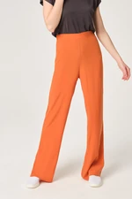 Dagi Women's Cinnamon Cupro Loose Fit Trousers