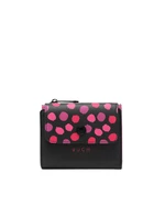 Ružovo-čierna dámska vzorovaná peňaženka VUCH Fifi