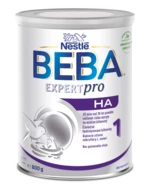 Nestlé Beba EXPERTpro HA 1, kojenecká výživa, potravina pro zvláštní lékařské účely, od narození, 800 g