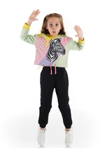 Mushi Stay Colored Girl's Tracksuit Set