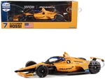 Dallara IndyCar 7 Alexander Rossi "McLaren" Arrow McLaren "60th Anniversary Triple Crown Accolade Indianapolis 500 Livery" "NTT IndyCar Series" (2023