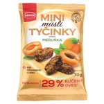 SEMIX Mini müsli tyčinky s marhuľami bez lepku 70 g