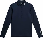 J.Lindeberg Tour Tech Long Sleeve Womens Polo JL Navy XL