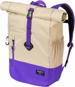 Meatfly Holler Backpack Cream/Violet 28 L Batoh Lifestyle ruksak / Taška