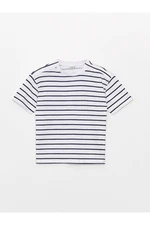 LC Waikiki Crew Neck Striped Short Sleeve Boy's T-Shirt