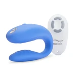 We-Vibe Match Periwinkle Blue couples vibrator